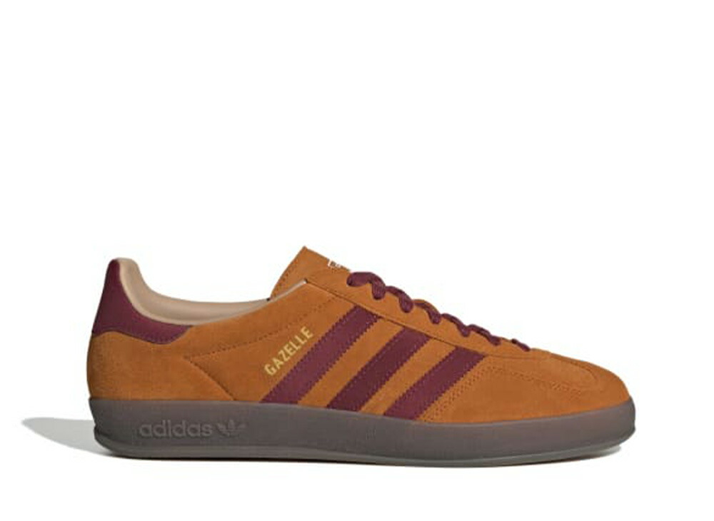【今だけ500円銀行割引クーポン券あり!!】adidas アディダスオリジナルス ガゼル インドア クラフトオウカー/シャドウレッド/ウォームサンドストーン アディダス JH5411 メンズ スニーカー 駈けっくらシューズ 21SN-JH5411