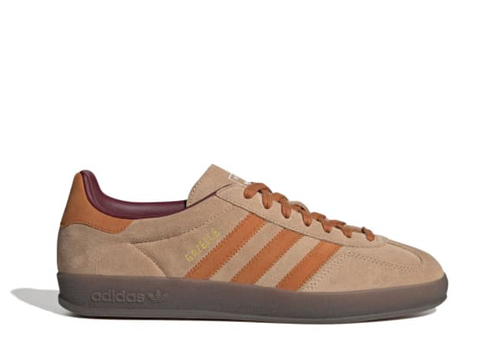 【今だけ500円銀行割引クーポン券あり!!】adidas アディダスオリジナルス ガゼル インドア ウォームサンドストーン/クラフトオーカー/シャドウレッド アディダス JH5412 メンズ スニーカー 駈けっくらシューズ 21SN-JH5412