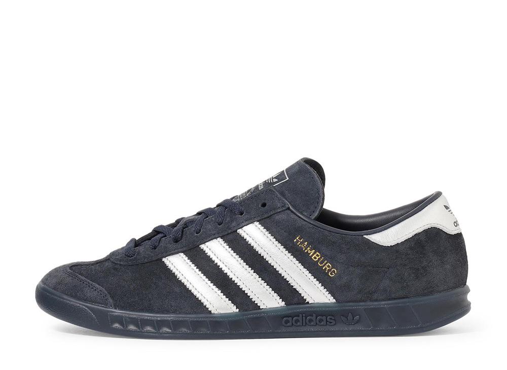 【今だけ500円銀行割引クーポン券あり!!】adidas アディダスオリジナルス ハンブルグ レジェンドインク/シルバーメタリック/ゴールドメタリック アディダス JP7665 メンズ スニーカー 駈けっくらシューズ 21SN-JP7665