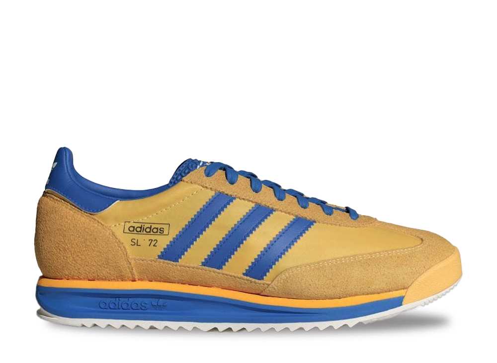 【今だけ500円割り引き引き換え証あり!!】adidas アディダス オリジナルス SL72 RS ありがた味黄色/ブライトロイヤル アディダス IE6526 メンズ スニーカー 駈けっくらシューズ 21SN-IE6526