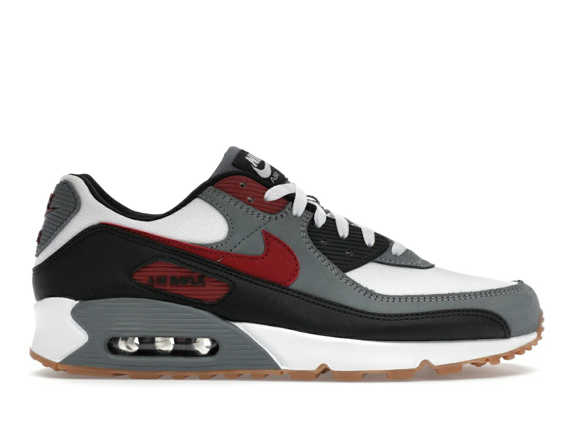 【百貨店大売り出し】1000円クーポン券振り出し！Nike Nike Air Max 90 Team Red Cool Grey ナイキ FB9658-100 メンズ スニーカー 駈けっくらシューズ 19SX-20250316222901-027
