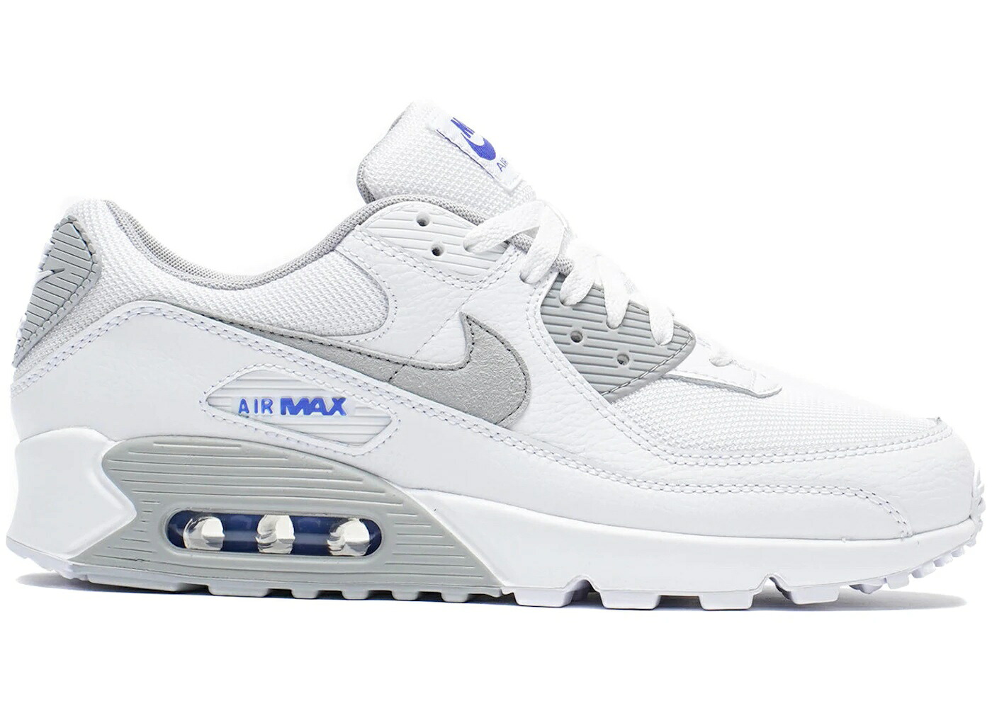 ＼1000円OFFクーポン発行／Nike Nike Air Max 90 White Racer Blue Light Smoke Grey ナイキ HM0705-100 メンズ スニーカー ランニングシューズ 19SX-20250316222901-057