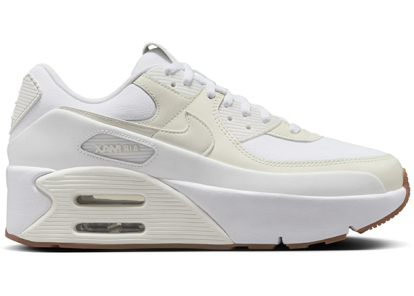 ＼1000円OFFクーポン発行／Nike Nike Air Max 90 LV8 White Soft Pearl Platinum Tint Sail (Women's) ナイキ FD4328-111 ウィメンズ レディース スニーカー ランニングシューズ 19SX-20250316222901-064