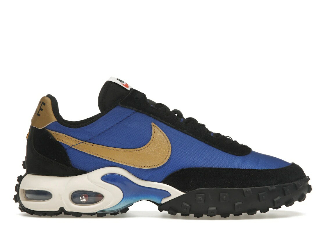 【今だけ500円割り引き引き換え証あり!!】Nike Nike Air Max Waffle Racer SP Hyper Blue Metallic Gold ナイキ FV6946-400 メンズ スニーカー 駈けっくらシューズ 19SX-20250316222901-159