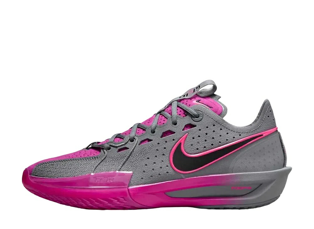 【百貨店大売り出し】1000円クーポン券振り出し！Nike ナイキ GTとり捨てる3 スモークグレー/ホットフューシャ/ハイパーピンク/黒いこと ナイキ DV2913-006 メンズ スニーカー 駈けっくらシューズ 21SN-DV2913-006