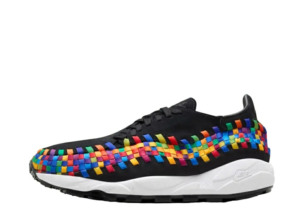 【百貨店大売り出し】1000円クーポン券振り出し！Nike ナイキ ウィメンズ エアフットスケープ ウーブン ブラックアンドマルチカラー ナイキ FB1959-002 ウィメンズ レディース スニーカー 駈けっくらシューズ 21SN-FB1959-002