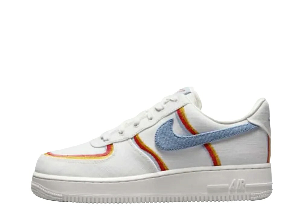 \1000円OFFクーポン発行/Nike ナイキ ウィメンズ エアフォース1 ロー デニム スウッシュ セイル ナイキ DJ4655-133 ウィメンズ レディース スニーカー ランニングシューズ 21SN-DJ4655-133|セレクトショップFrenz