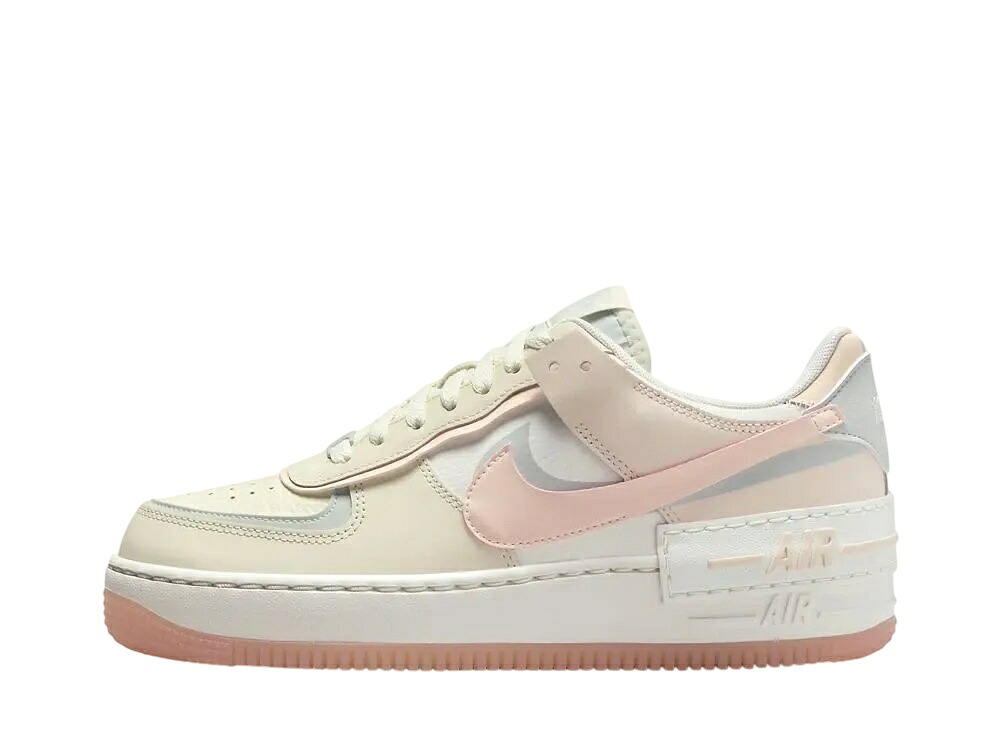 【百貨店大売り出し】1000円引き換え証ふり出し！Nike ナイキ ウィメンズ 空軍1 影ぼうし ココナツ牛乳/点火装置しろがね色/セイル/クリムゾンティント ナイキ DZ1847-105 ウィメンズ レディース スニーカー 駈けっくらシューズ 21SN-DZ1847-105