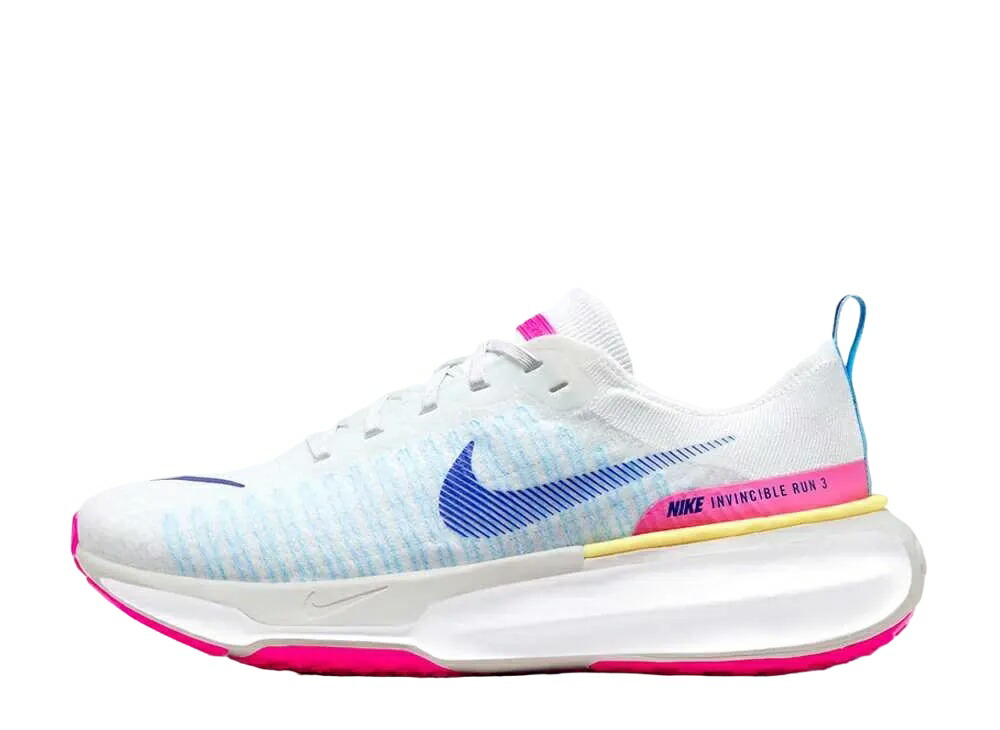 ＼1000円OFFクーポン発行／Nike ナイキ インヴィンシブル3 ホワイト/フォトンダスト/フィアスピンク/ディープロイヤルブルー ナイキ DR2615-105 メンズ スニーカー ランニングシューズ 21SN-DR2615-105