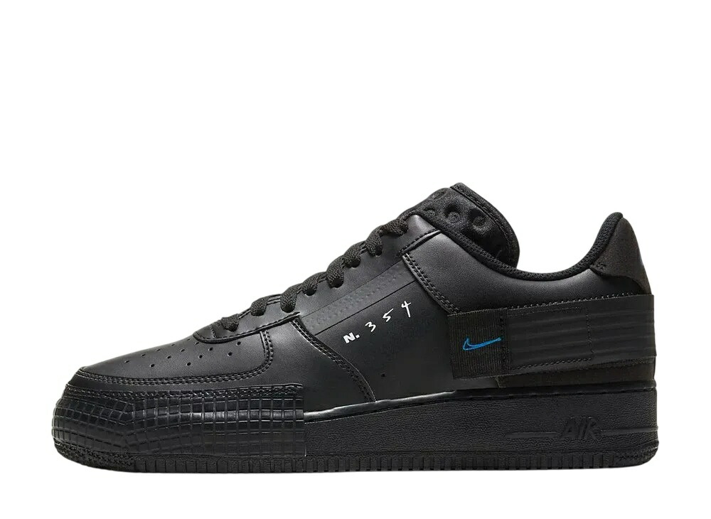 【今だけ500円割引クーポンあり!!】Nike ナイキ エアフォース タイプ ブラック ロイヤル ナイキ AT7859-001 メンズ スニーカー ランニングシューズ 21SN-AT7859-001