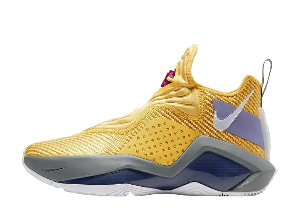 【百貨店大売り出し】1000円クーポン券振り出し！Nike ナイキ レブロン ソルジャー 14 レイカーズ ナイキ CK6047-500 メンズ スニーカー 駈けっくらシューズ 21SN-CK6047-500