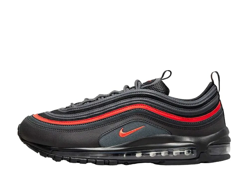 【百貨店大売り出し】1000円クーポン券振り出し！Nike ナイキ エア湖マックス97 黒いこと/ピカンテレッド/アンスラサイト ナイキ 921826-018 メンズ スニーカー 駈けっくらシューズ 21SN-921826-018