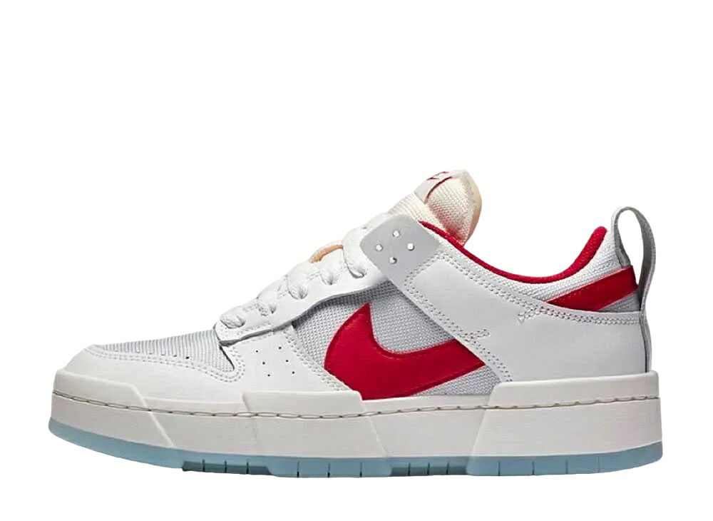 【百貨店大売り出し】1000円クーポン券振り出し！Nike ナイキ ウィメンズ ダンクド 白いこと/赤いこと ナイキ CK6654-101 ウィメンズ レディース スニーカー 駈けっくらシューズ 21SN-CK6654-101