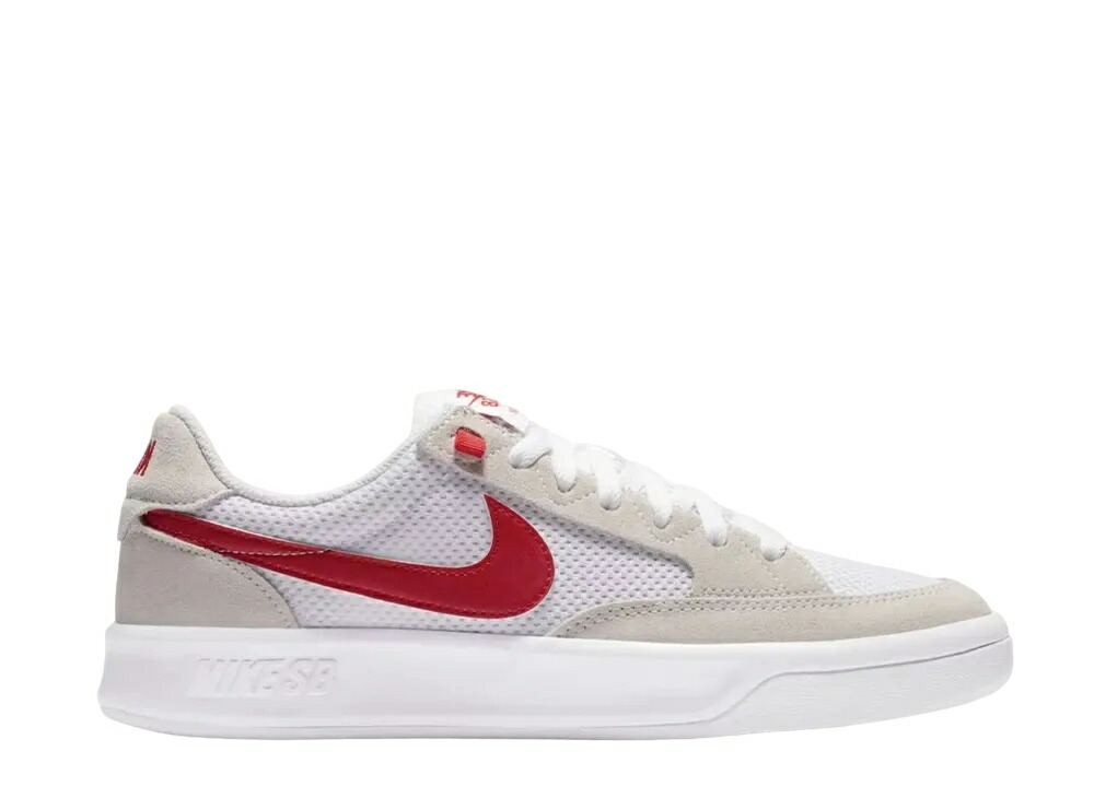 【今だけ500円割引クーポンあり!!】Nike ナイキ SB アドバーサリー ホワイト ユニバーシティ レッド ナイキ CJ0887-105 メンズ スニーカー ランニングシューズ 21SN-CJ0887-105｜セレクトショップFrenz