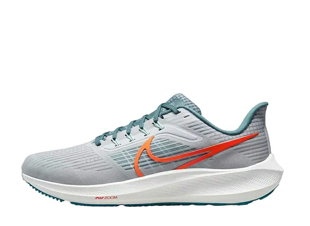 【百貨店大売り出し】1000円クーポン券振り出し！Nike ナイキ エアズームペガサス39 ピュアプラチナム/鉱物スレート/ブライトスプルース/総締めオレンジ色 ナイキ DH4071-003 メンズ スニーカー 駈けっくらシューズ 21SN-DH4071-003