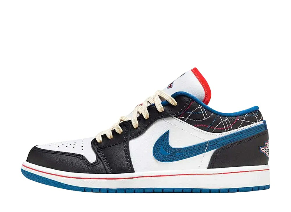 【今だけ500円割引クーポンあり!!】Nike ナイキ エアジョーダン1 ロー SE ブラック アンド インダストリアルブルー ナイキ FV3622-141 メンズ スニーカー ランニングシューズ 21SN-FV3622-141|セレクトショップFrenz