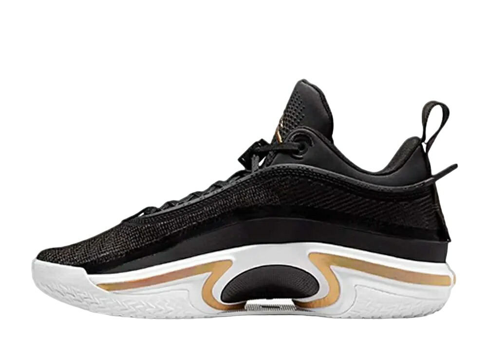 【今だけ500円割引クーポンあり!!】Nike ナイキ エアジョーダン36 ロー ブラック ゴールド (ホワイト ソール) ナイキ DH0832-071 メンズ スニーカー ランニングシューズ 21SN-DH0832-071｜セレクトショップFrenz