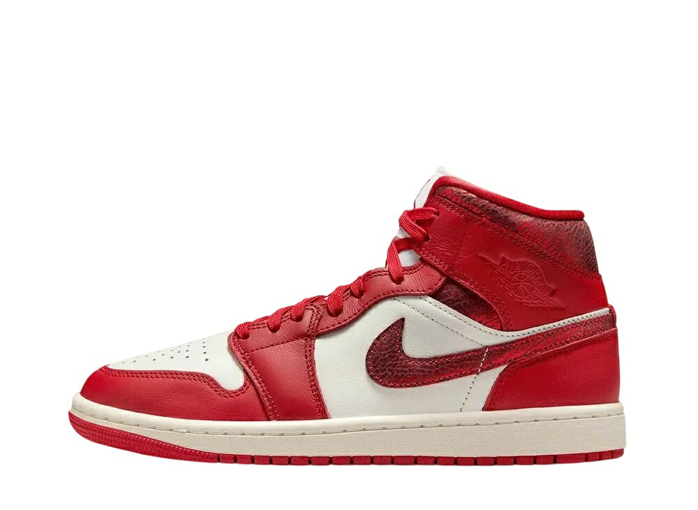 ＼1000円OFFクーポン発行／Nike ナイキ ウィメンズ エアジョーダン1 ミッド SE セイル/バーシティレッド/チームレッド ナイキ HJ9337-106 ウィメンズ レディース スニーカー ランニングシューズ 21SN-HJ9337-106