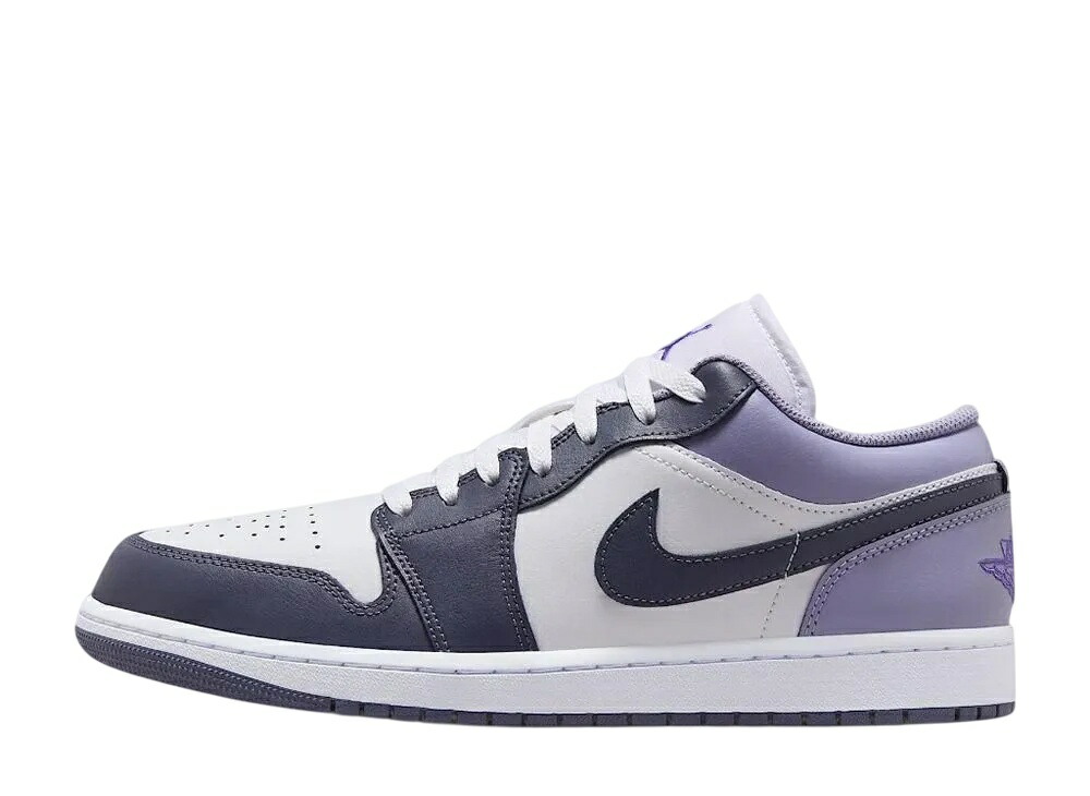 ＼1000円OFFクーポン発行／Nike ナイキ エアジョーダン1 ロー ホワイト/ダークブルーグレー/パープルコメット/インディゴヘイズ ナイキ 553558-145 メンズ スニーカー ランニングシューズ 21SN-553558-145