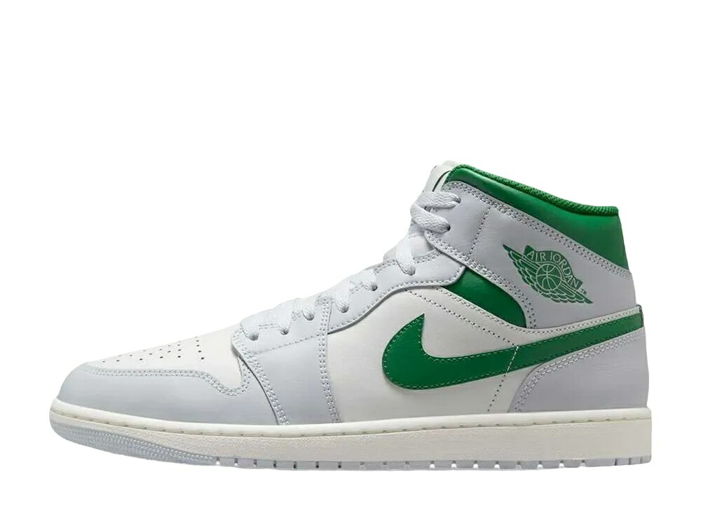 ＼1000円OFFクーポン発行／Nike ナイキ エアジョーダン1 ミッド サミットホワイト/ピュアプラチナム/セイル/パイングリーン ナイキ DQ8426-142 メンズ スニーカー ランニングシューズ 21SN-DQ8426-142