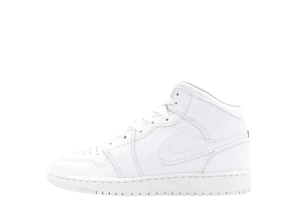 【今だけ500円割引クーポンあり!!】Nike ナイキ GS エアジョーダン1 ミッド ホワイト ナイキ 554725-136 大人も履ける キッズモデル ウィメンズ レディース スニーカー ランニングシューズ キッズスニーカー ベビーシューズ 21SN-554725-136｜セレクトショップFrenz