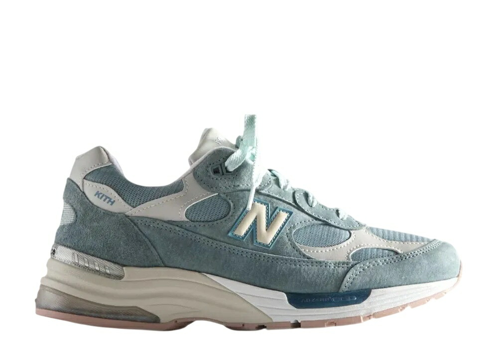 ＼1000円OFFクーポン発行／New Balance キス × ニューバランス 992 エーゲブルー/シャドウグレー ニューバランス U992KT メンズ スニーカー ランニングシューズ 21SN-U992KT