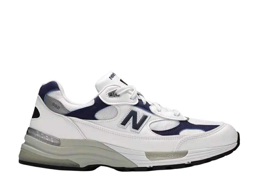 【今だけ500円割引クーポンあり!!】New Balance ニューバランス 992 USA ホワイト ネイビー ニューバランス M992EC メンズ スニーカー ランニングシューズ 21SN-M992EC|セレクトショップFrenz