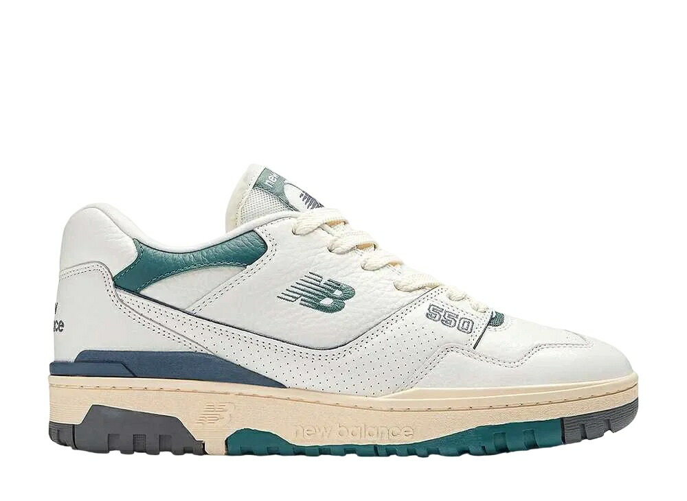 【楽天市場】\1000円OFFクーポン発行／New Balance ニューバランス 550 ホワイト/グリーン ニューバランス ...