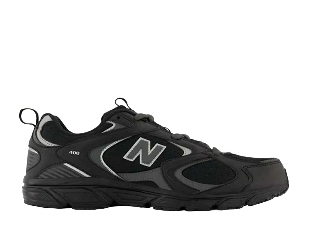 【今だけ500円銀行割引クーポン券あり!!】New Balance ニュー平衡にする 408 黒いこと ニュー平衡にする ML408K メンズ スニーカー 駈けっくらシューズ 21SN-ML408K