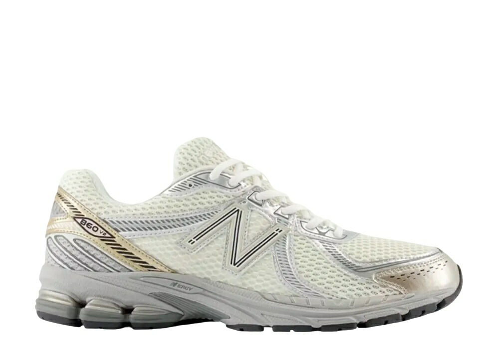 【百貨店大売り出し】1000円クーポン券振り出し！New Balance ニュー平衡にする 860V2 シーソルト/ゴールドメタリック ニュー平衡にする ML860SG2 メンズ スニーカー 駈けっくらシューズ 21SN-ML860SG2