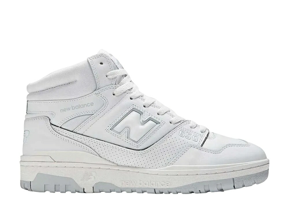 【今だけ500円割り引き引き換え証あり!!】New Balance ニュー平衡にする 650 トリプル白いこと ニュー平衡にする BB650RWW メンズ スニーカー 駈けっくらシューズ 21SN-BB650RWW