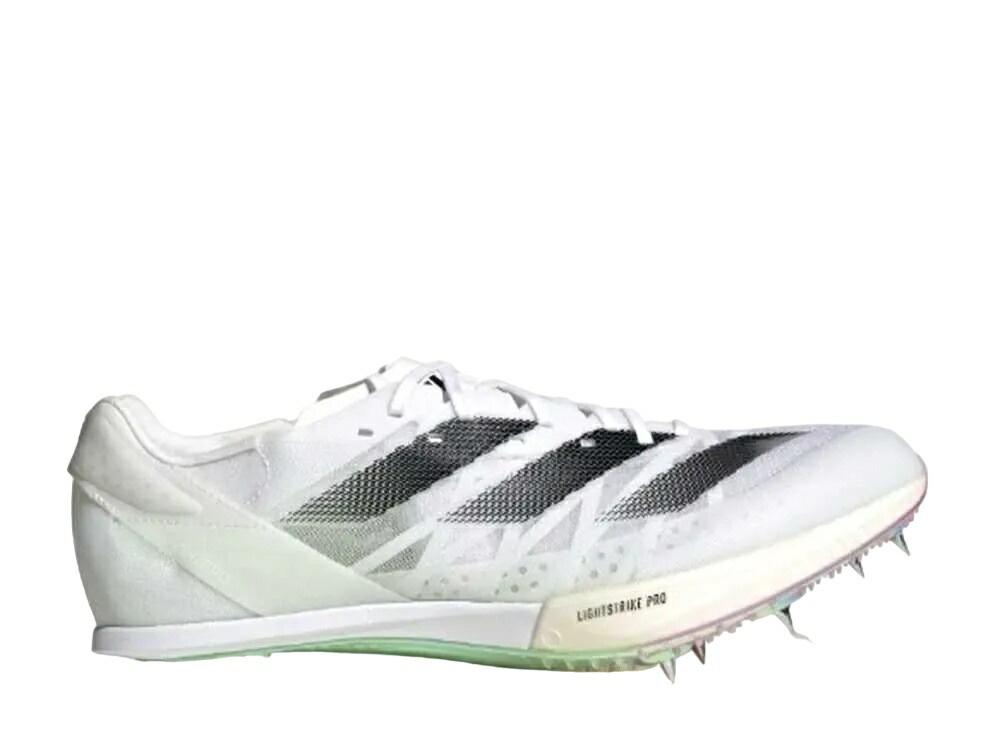 【百貨店大売り出し】1000円クーポン券ふり出し！adidas アディダス アディゼロ プライム SP 2.0 貨物自動車 アンド 活動の領域 ともし火ストライク フットウェアホワイト/中核グループ黒いこと/緑であることぴかぴか光る アディダス IE5485 メンズ スニーカー 駈けっくらシューズ 21SN-IE5485