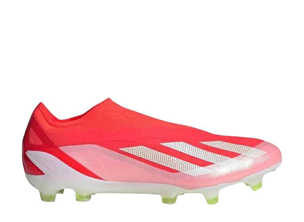 \1000円OFFクーポン発行/adidas アディダス エックス クレイジーファスト エリート レースレス FG ソーラーレッド/フットウェアホワイト/チームソーラーイエロー アディダス IG0611 メンズ スニーカー ランニングシューズ 21SN-IG0611|セレクトショップFrenz