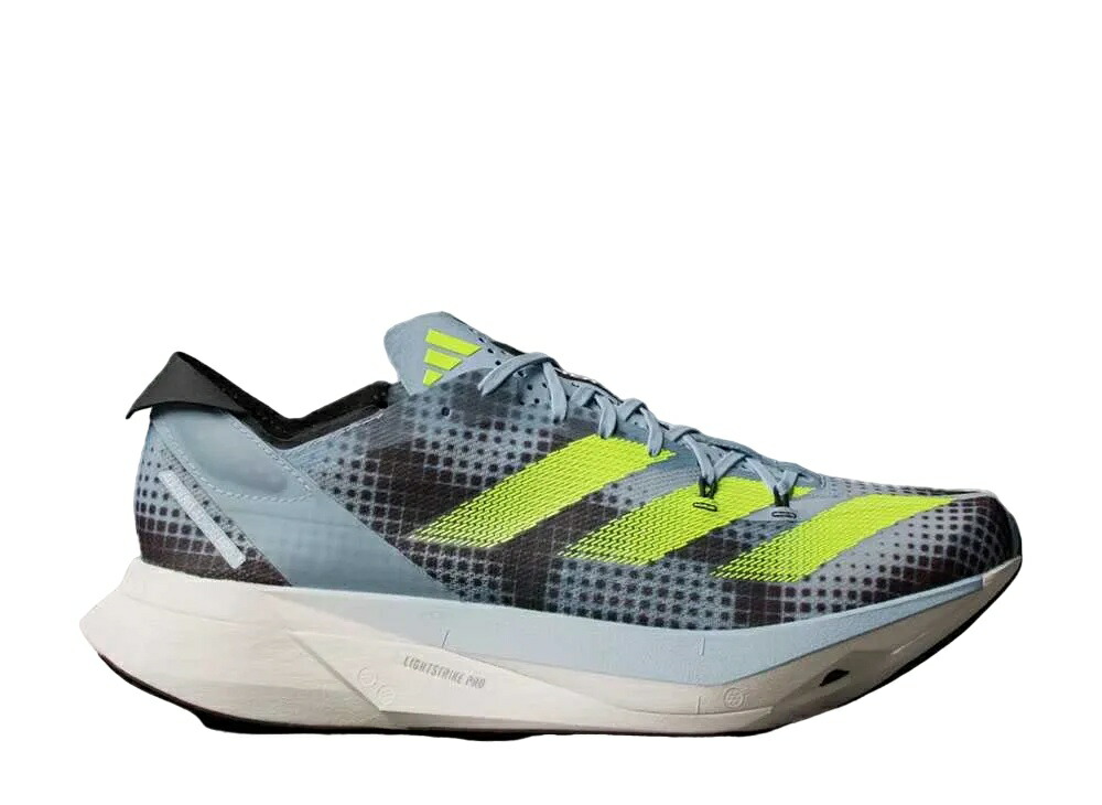 \1000円OFFクーポン発行/adidas アディダス アディゼロ アディオス プロ 3 ランニング ワンダーブルー/コアブラック/ルーシッドレモン アディダス IG3132 メンズ スニーカー ランニングシューズ 21SN-IG3132|セレクトショップFrenz