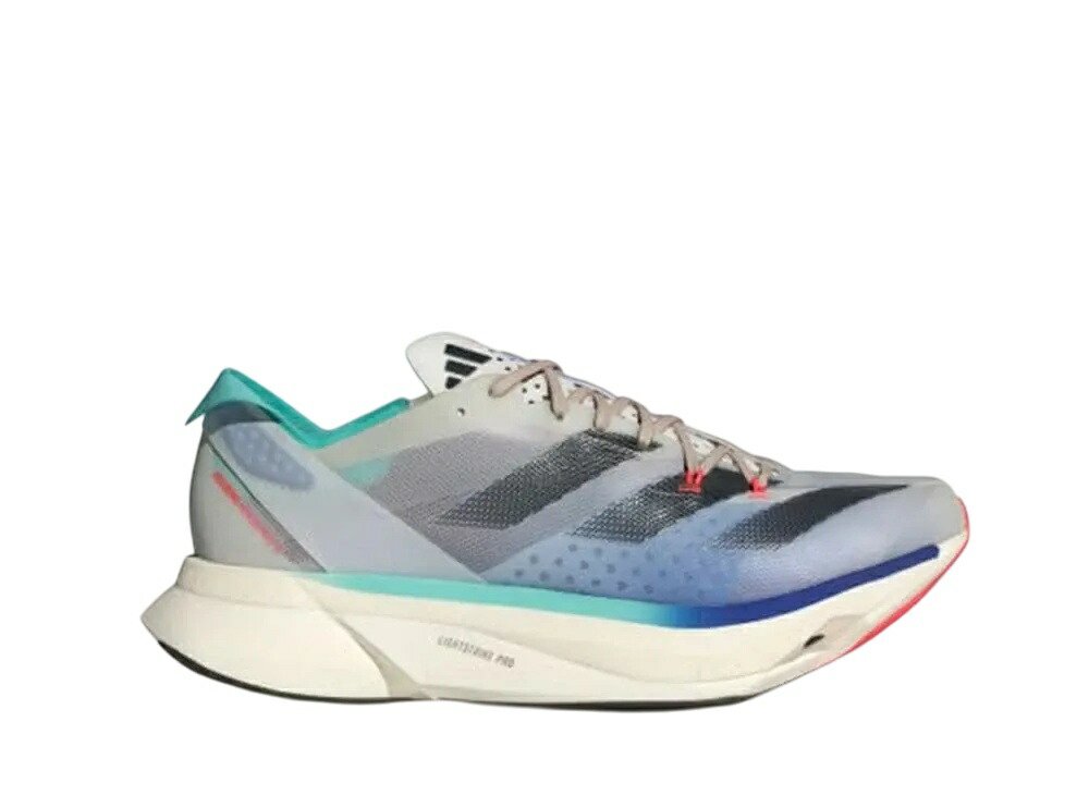 【今だけ500円割引クーポンあり!!】adidas アディダス アディゼロ アディオス プロ3 オフホワイト/オーロラインク/フラッシュアクア アディダス IE6237 メンズ スニーカー ランニングシューズ 21SN-IE6237|セレクトショップFrenz