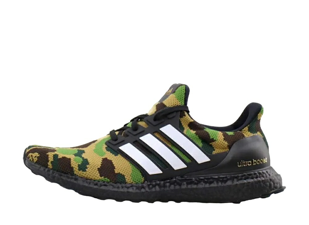 【今だけ500円割引クーポンあり!!】発行中!!adidas ア ベイジング エイプ × アディダス ウルトラ ブースト グリーン アディダス F35097 メンズ スニーカー ランニングシューズ 21SN-F35097