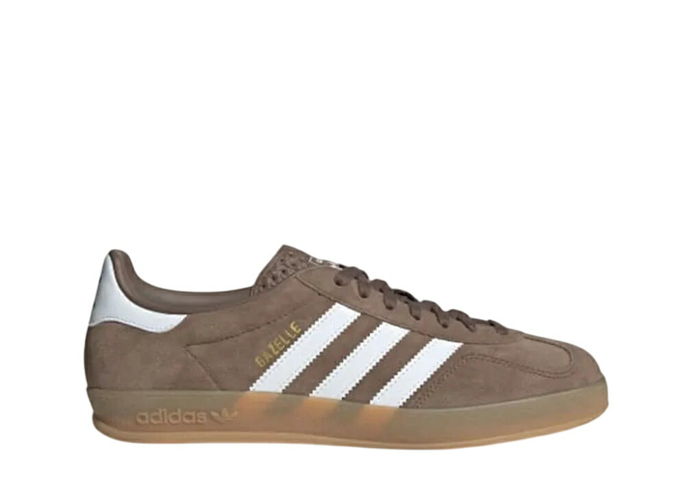 【今だけ500円割引クーポンあり!!】adidas アディダスオリジナルス ガゼル インドア アースストレータ/クラウドホワイト/ゴールドメタリック アディダス JQ0175 メンズ スニーカー ランニングシューズ 21SN-JQ0175｜セレクトショップFrenz