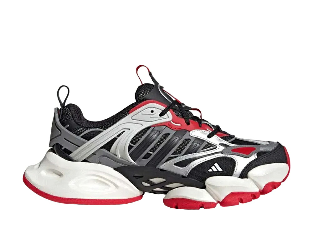 【百貨店大売り出し】1000円クーポン券振り出し！adidas アディダス XLG 伝令晴れ晴れしい 黒いこと/しろがね色/赤いこと アディダス IH0615 メンズ スニーカー 駈けっくらシューズ 21SN-IH0615