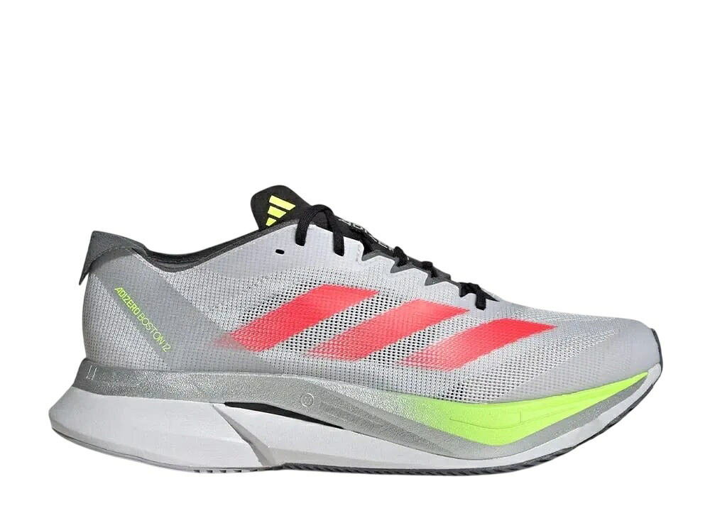 【今だけ500円割引クーポンあり!!】adidas アディダス アディゼロ ボストン12 ダッシュグレー/ルシッドレッド/ルシッドレモン アディダス JI4472 メンズ スニーカー ランニングシューズ 21SN-JI4472|セレクトショップFrenz