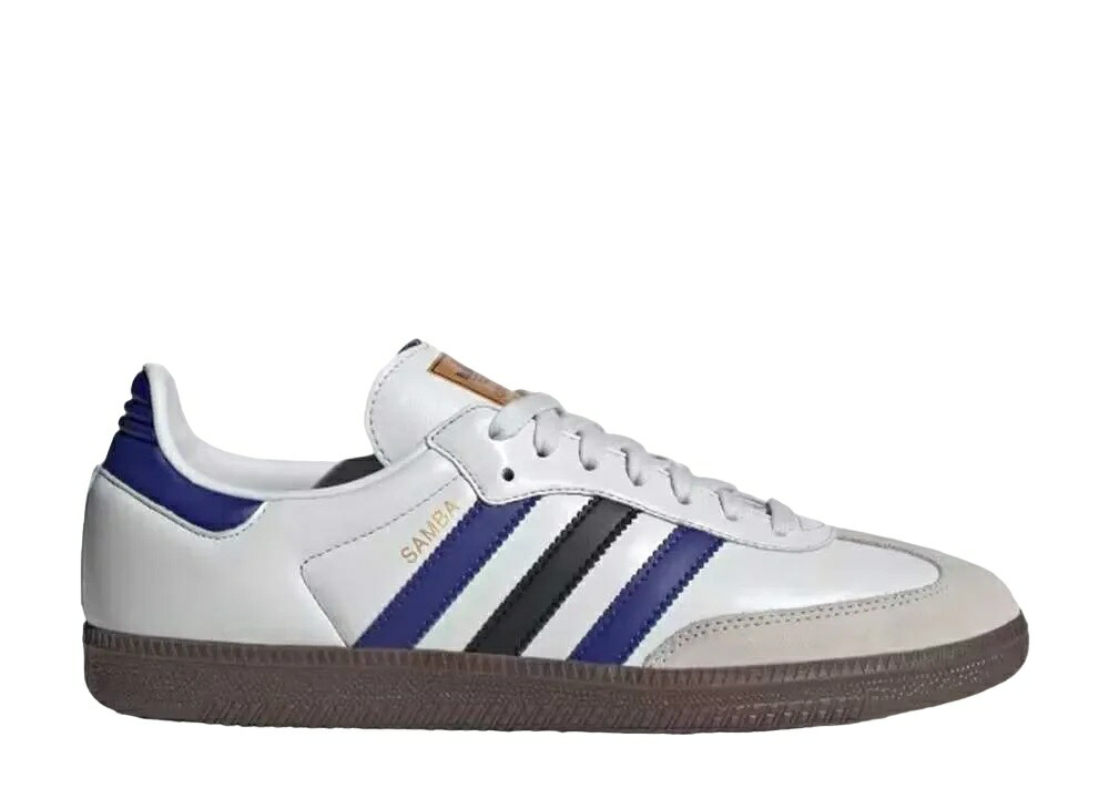 【今だけ500円割り引き引き換え証あり!!】adidas アディダス オリジナルス サンバ OG 水晶白いこと/積極的青色/引っ敷きゴールド アディダス ID1381 メンズ スニーカー 駈けっくらシューズ 21SN-ID1381