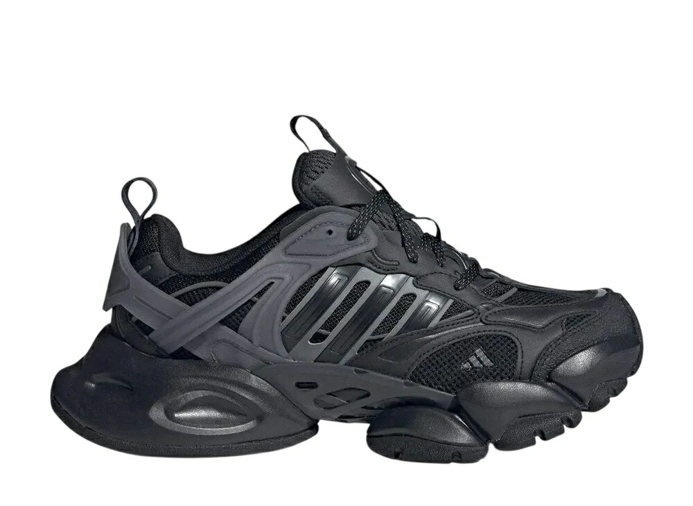 【百貨店大売り出し】1000円クーポン券振り出し！adidas アディダス XLG伝令 晴れ晴れしい 黒いこと/薄墨色 アディダス JR3086 メンズ スニーカー 駈けっくらシューズ 21SN-JR3086