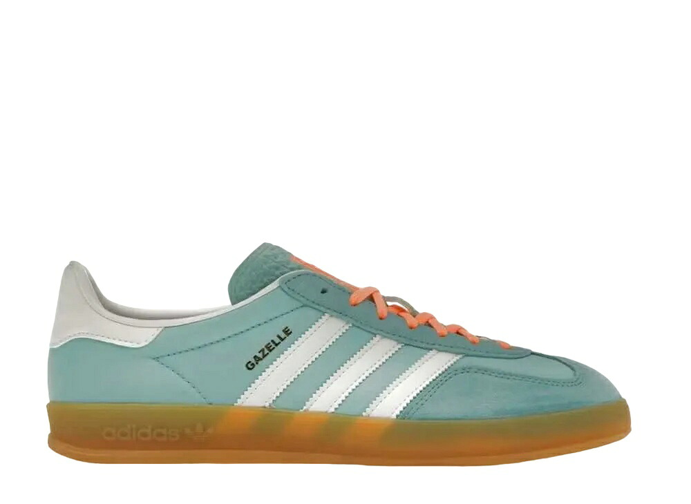 【百貨店大売り出し】1000円クーポン券振り出し！adidas アディダス ガゼル インドア プレラブド 青み 白いこと チュインガム アディダス HQ9017 メンズ スニーカー 駈けっくらシューズ 21SN-HQ9017