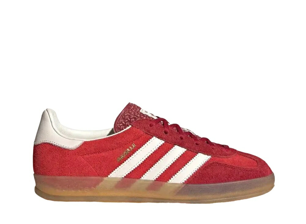 【今だけ500円銀行割引クーポン券あり!!】adidas アディダス オリジナルス ウィメンズ ガゼル インドア 赤いこと/白いこと/チュインガム アディダス IE1051 ウィメンズ レディース スニーカー 駈けっくらシューズ 21SN-IE1051