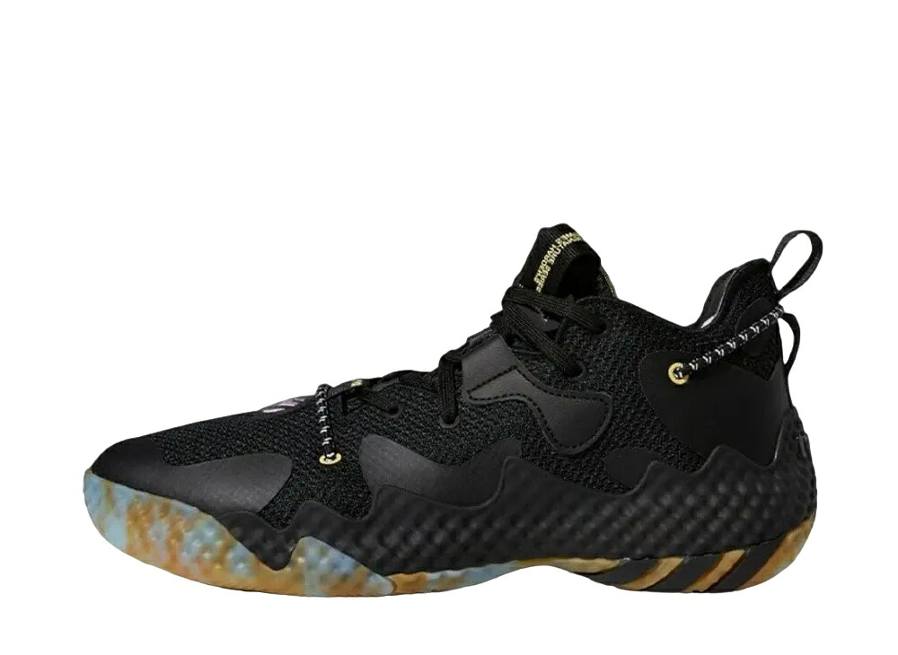 【今だけ500円割引クーポンあり!!】adidas アディダス ハーデン Vol. 6 コア ブラック/ブリス ブルー アディダス GW1712 メンズ スニーカー ランニングシューズ 21SN-GW1712｜セレクトショップFrenz