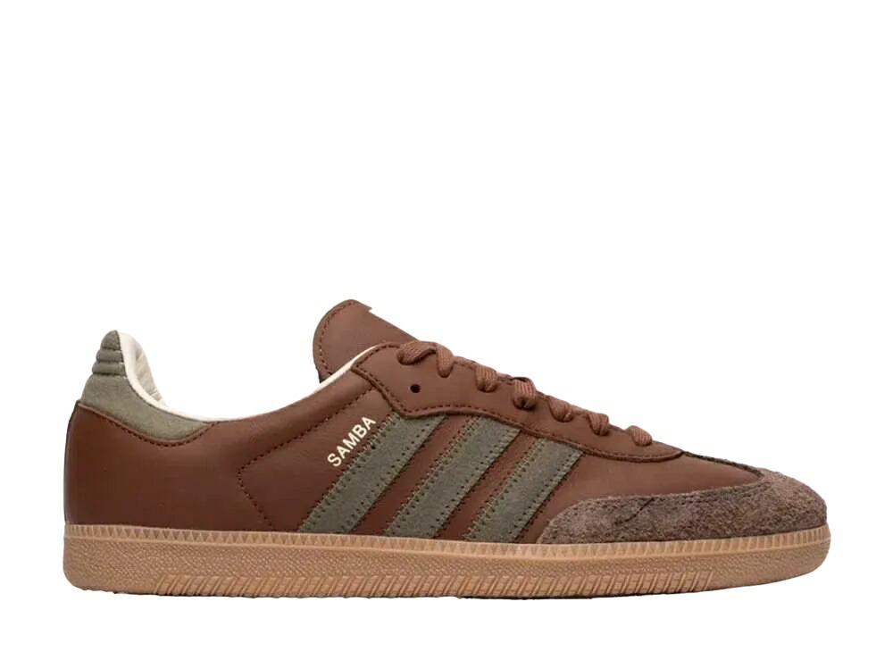 【百貨店大売り出し】1000円クーポン券振り出し！adidas アディダスオリジナルス サンバ OG プリラブドブラウン/オリーブストレータ アディダス IE9122 メンズ スニーカー 駈けっくらシューズ 21SN-IE9122