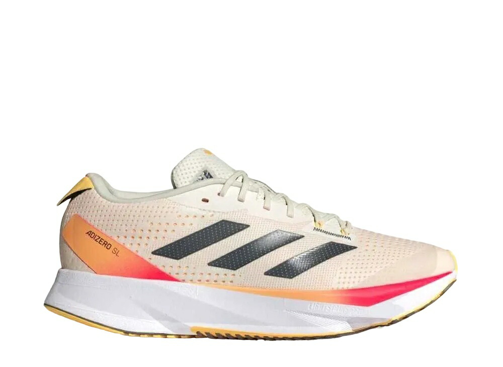 【百貨店大売り出し】1000円クーポン券振り出し！adidas アディダス アディゼロ SL M 象牙色/中核グループ黒いこと/ぴかぴか光る アディダス IG3336 メンズ スニーカー 駈けっくらシューズ 21SN-IG3336