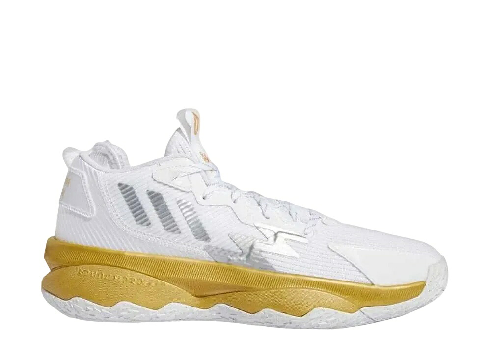 【今だけ500円割引クーポンあり!!】発行中!!adidas アディダス デイム8 フットウェアホワイト/シルバーメタリック/ゴールドメタリック アディダス GY1755 メンズ スニーカー ランニングシューズ 21SN-GY1755