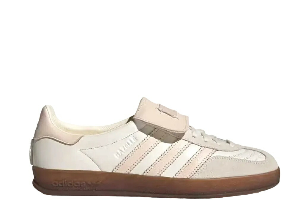 【今だけ500円割引クーポンあり!!】adidas フットインダストリー × アディダス オリジナルス ガゼル インドア オフホワイト/サンドストレータ アディダス IG1896 メンズ スニーカー ランニングシューズ 21SN-IG1896|セレクトショップFrenz