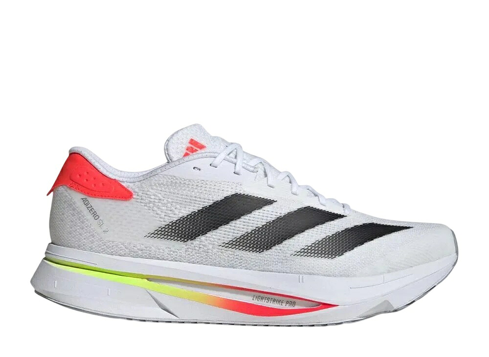 【今だけ500円銀行割引クーポン券あり!!】adidas アディダス アディゼロ SL2 クラウドホワイト/中核グループ黒いこと/ルシッドレッド アディダス JS1181 メンズ スニーカー 駈けっくらシューズ 21SN-JS1181