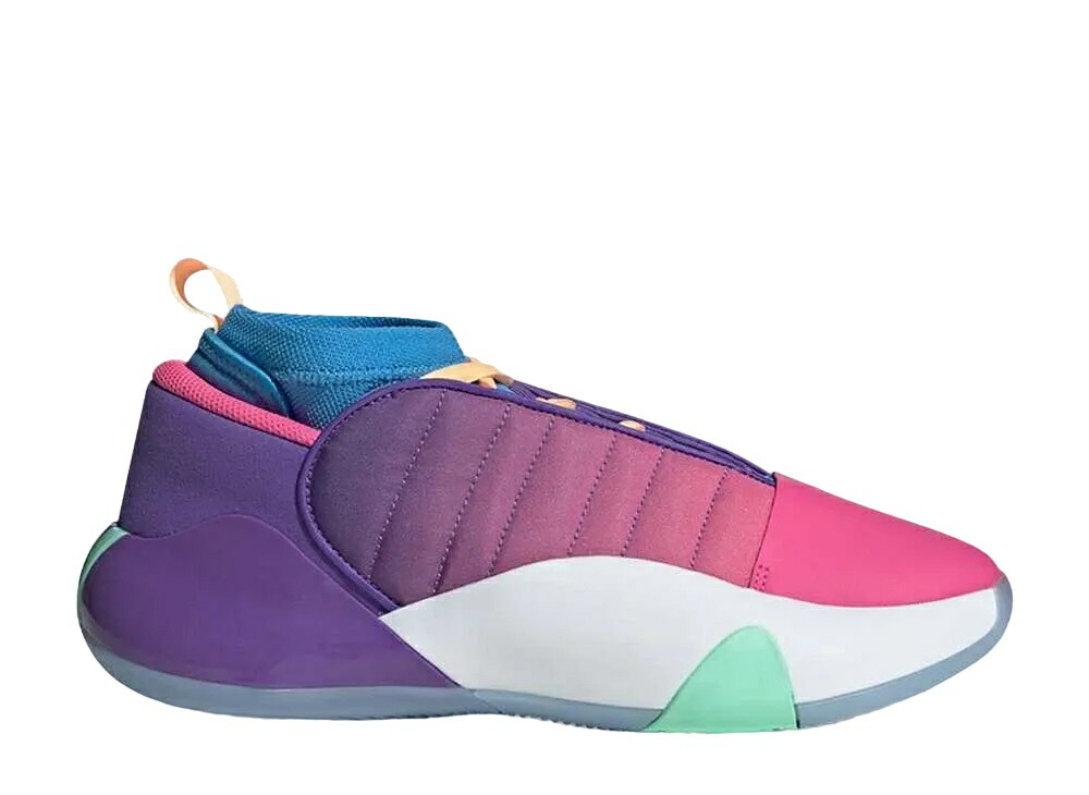 【今だけ500円割引クーポンあり!!】発行中!!adidas アディダス ハーデン ボリューム7 パルスマゼンタ/パルスミント/パープルラッシュ アディダス IH7708 メンズ スニーカー ランニングシューズ 21SN-IH7708